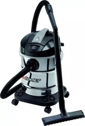 Aspirateur eau poussiere cv20x inox 20 litres 1600w comet