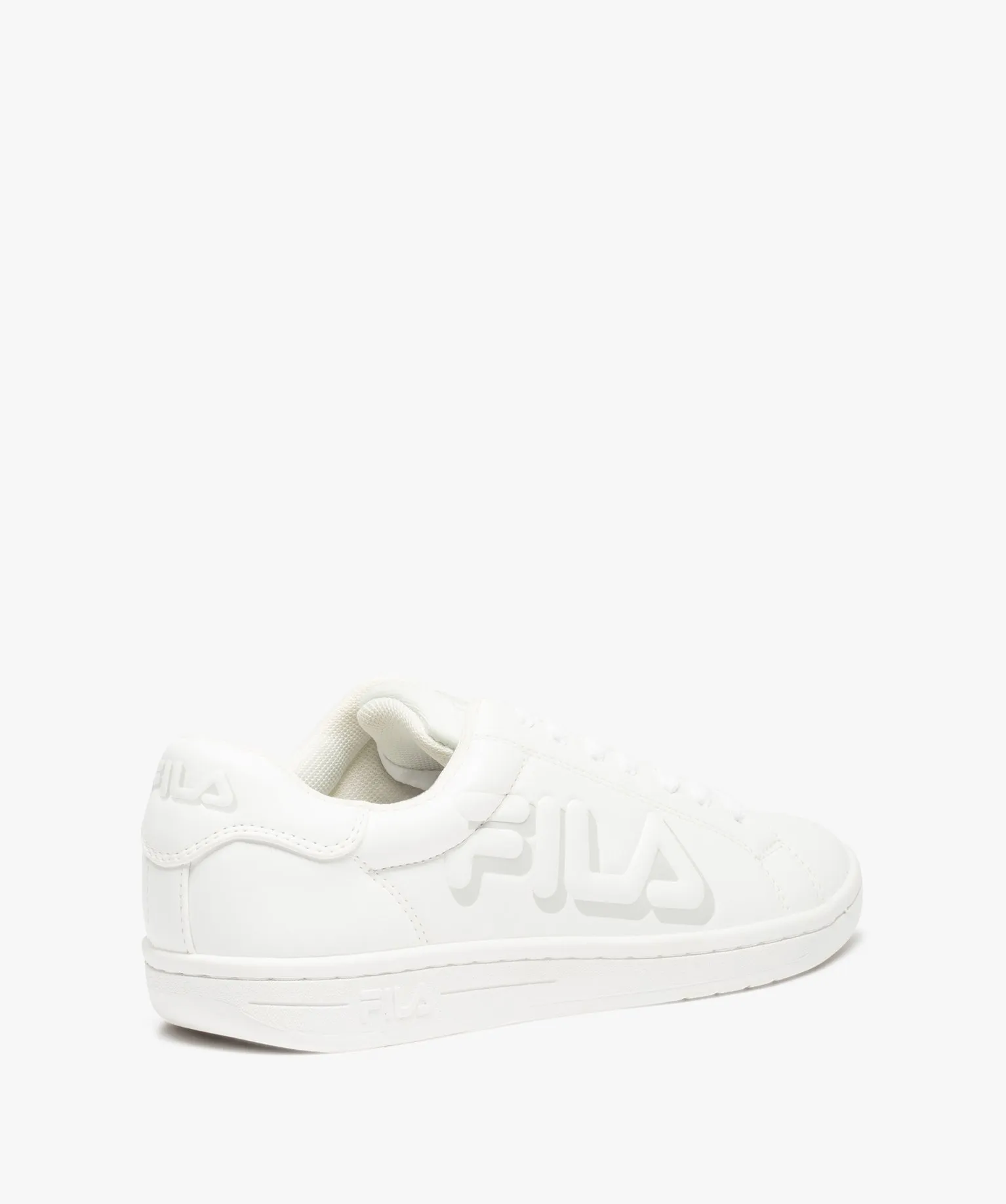 baskets garcon unies a lacets ¨C fila cross court blanc baskets et tennis