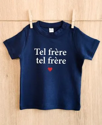 Bavoir Tel frère tel frère