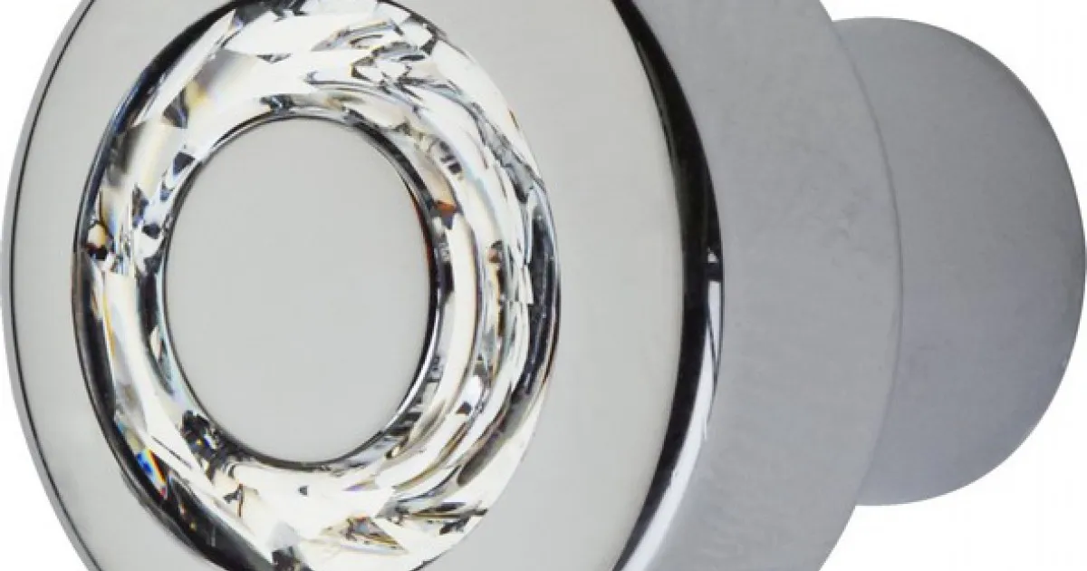 Bouton en cristal cosmique Linea Calì avec Swarowski® | Windowo