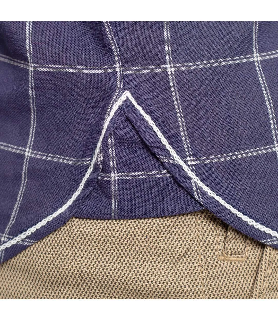 Chemise carreaux flag