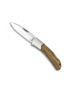 Couteau en bois de zèbre de marque Albainox (18 cm.) ⚔️ Boutique Épées
