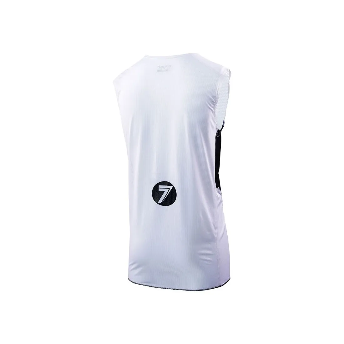 Maillot Seven mx Zero Staple blanc