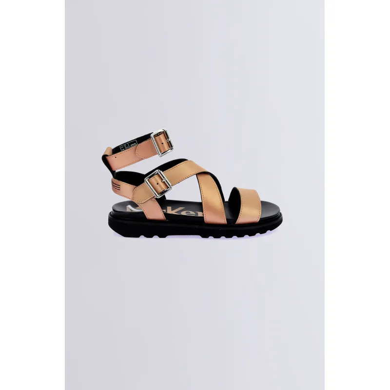 Neosunny - Sandales nude pour femme - Kickers © Site Officiel