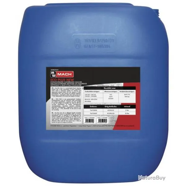 Nettoyant universel ECO à base d'eau bidon de 5L MW Tools ECOPLUS5