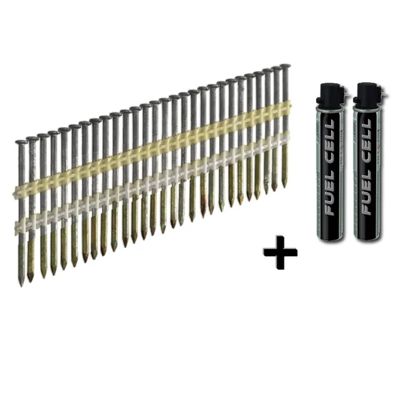 Pack clous 20/21° pour cloueur à gaz pas cher | Bostitch, Alsafix ...