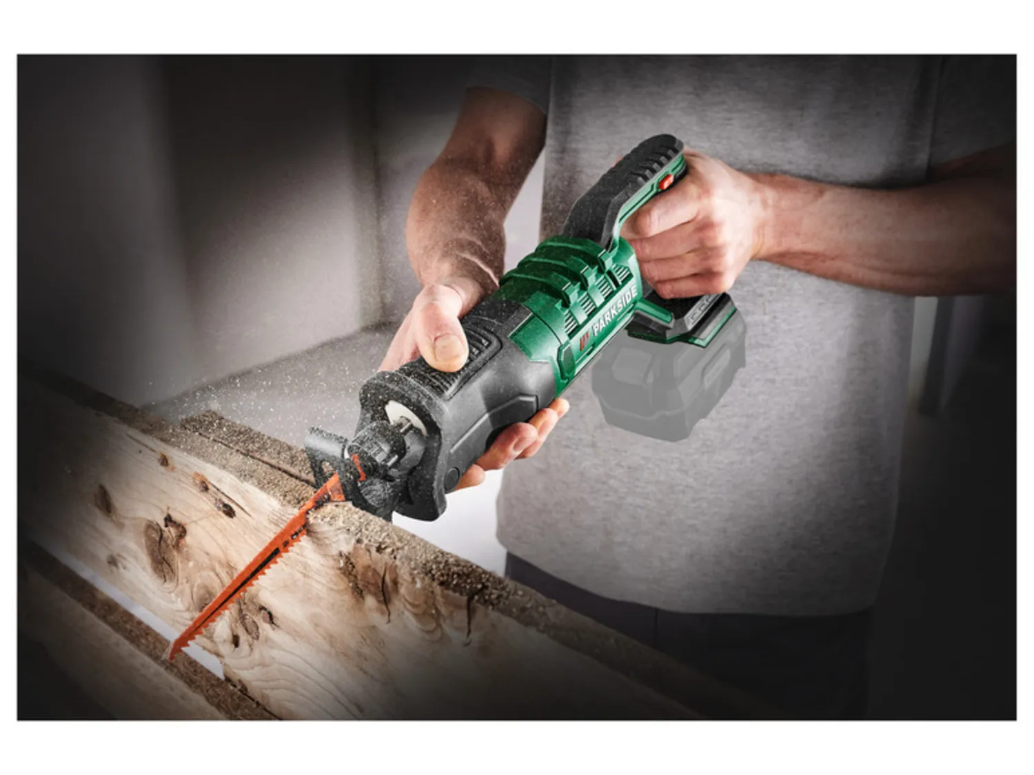 PARKSIDE® Scie sabre + batterie