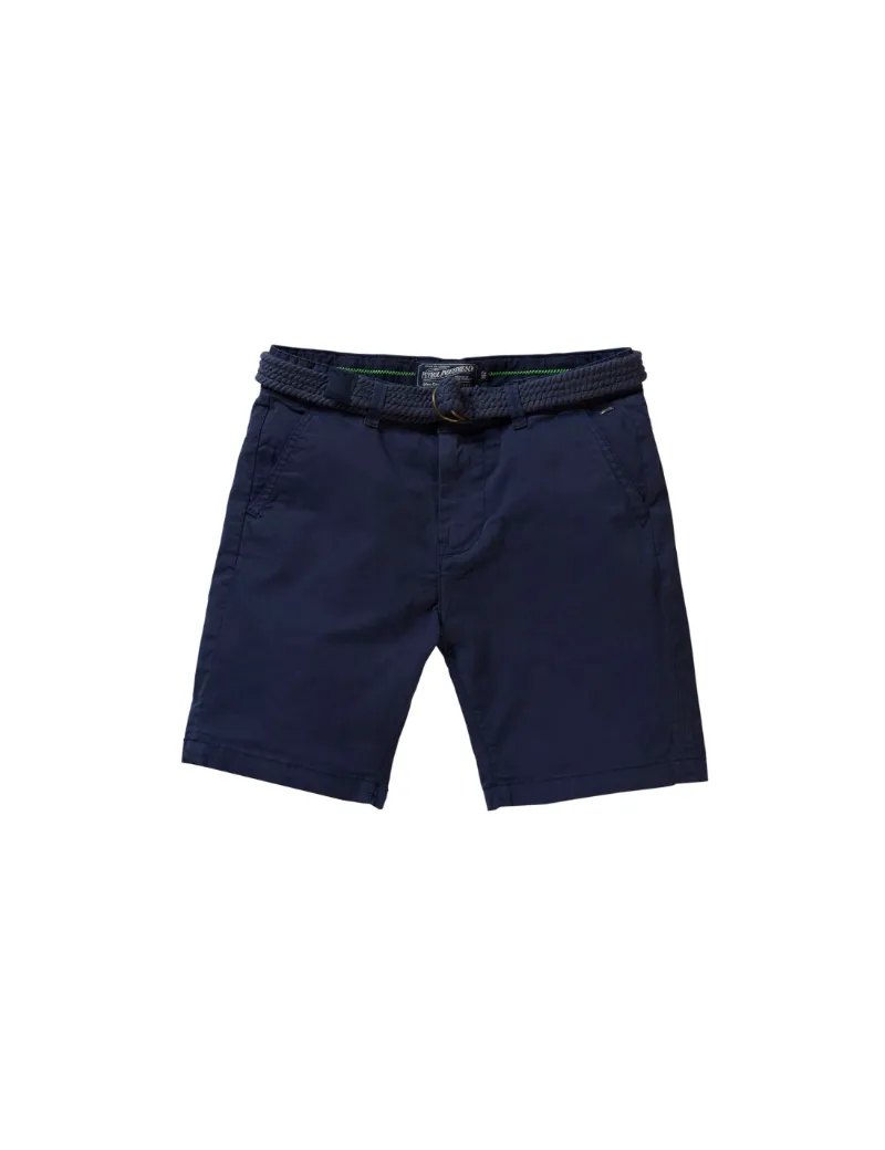 Petrol Industries | Short Chino Ceinture Bleu| boutiques seven's