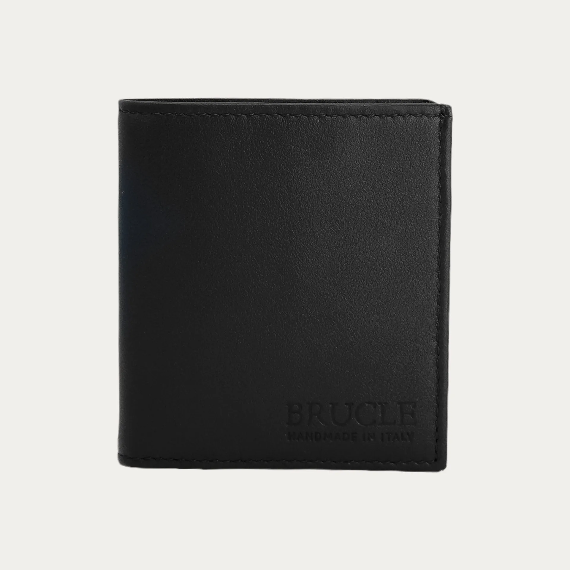 Portefeuille Business Compact Noir | Portefeuilles Artisanaux BRUCLE