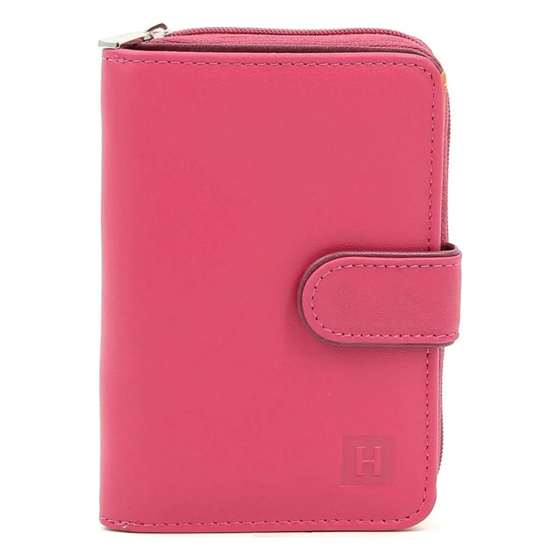 Portefeuille Cuir MULTICO Fuchsia/Multicolore Zadie | 3 Suisses