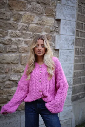 Sabah rose - Gilet ample