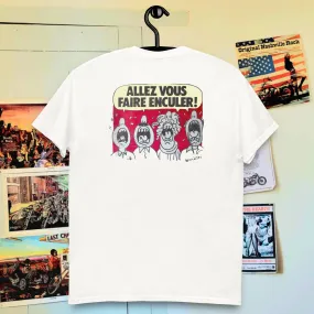 T-Shirt  Allez tous vous ...!