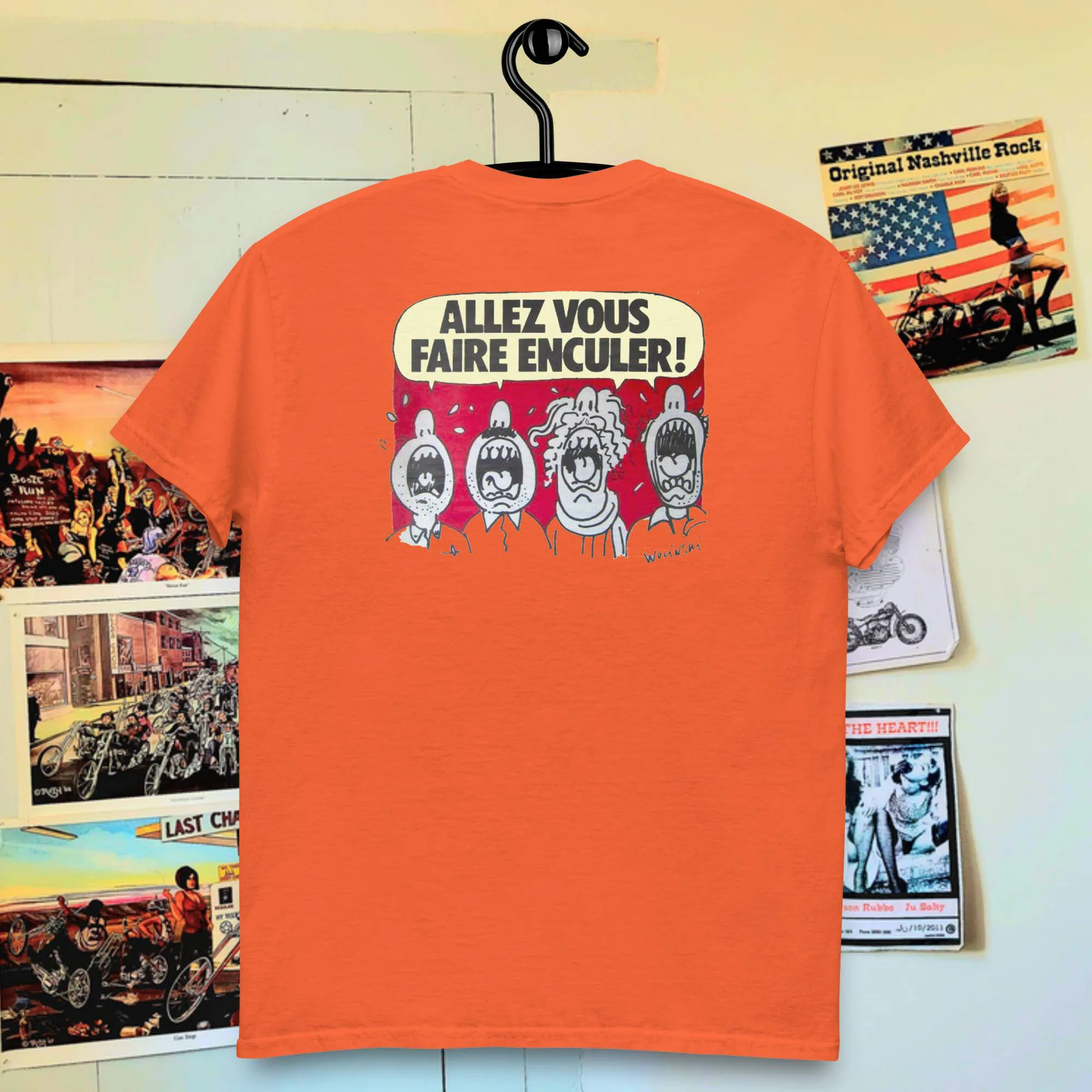 T-Shirt  Allez tous vous ...!